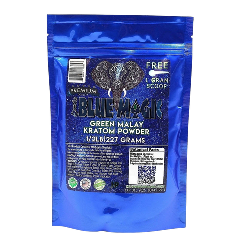 Blue Magic Green Malay Kratom Powder