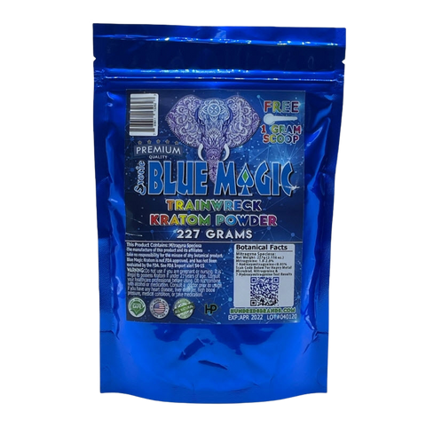 Blue Magic Trainwreck Kratom Powder