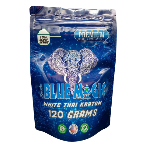 Blue Magic White Thai Kratom Powder